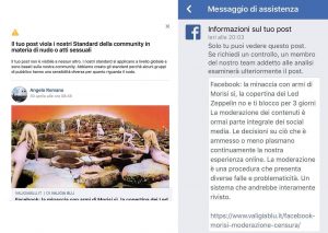Led Zepelin, Facebook, Morisi, Salvini, mitra, nudo