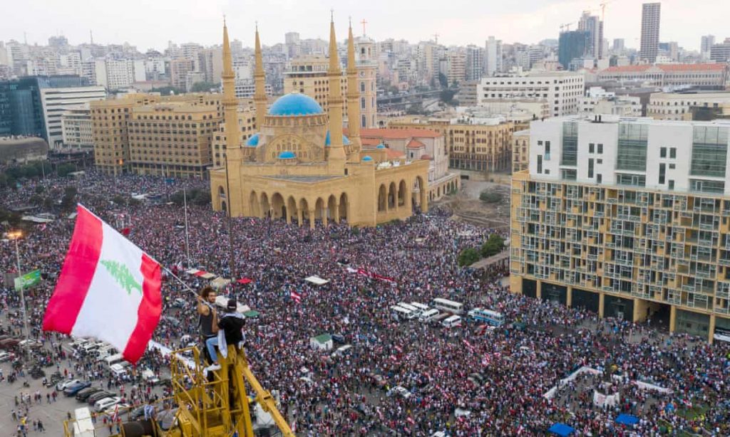 Libano, proteste