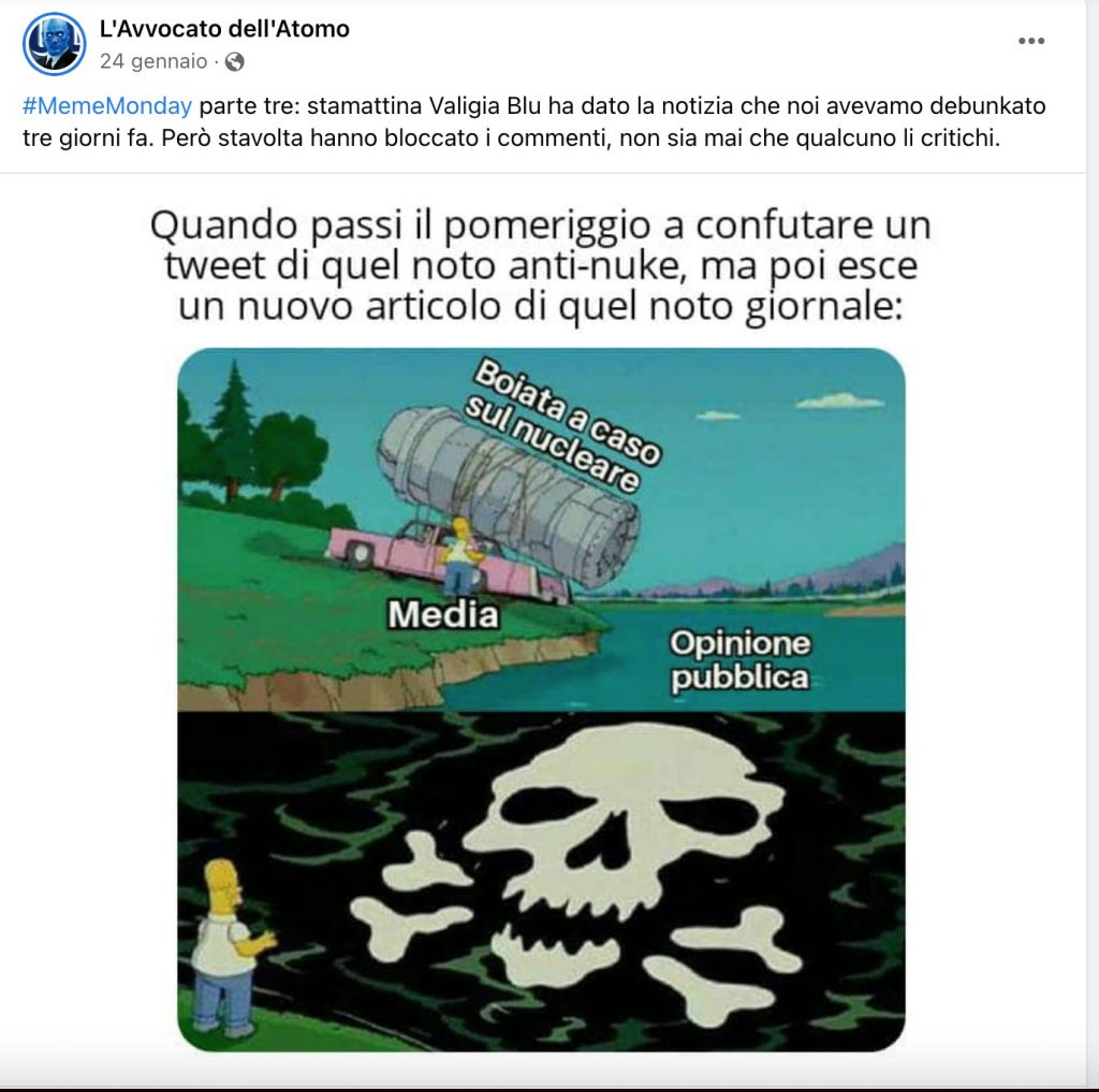 Atomo meme articoli esperti