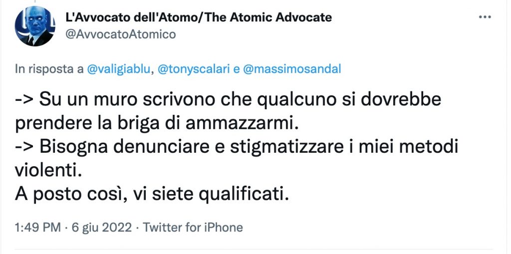 Tweet accuse Pisa