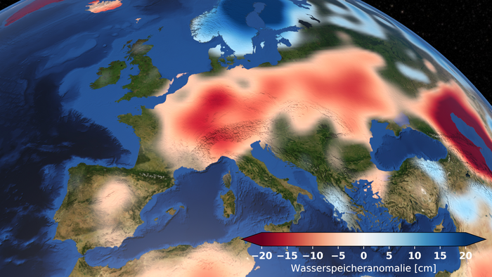 I dati satellitari analizzati dall'Istituto di Geodesia dell’Università della Tecnologia di Graz mostrano come dal 2018 stiano calando le acque sotterranee in tutta l’Europa centrale a causa della siccità