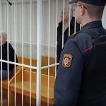 Il premio Nobel per la Pace 2022 Ales Bialiatski in carcere a Minsk, in Bielorussia.