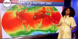 Un servizio di ABC News mostra le ondate di calore in tutto il mondo.