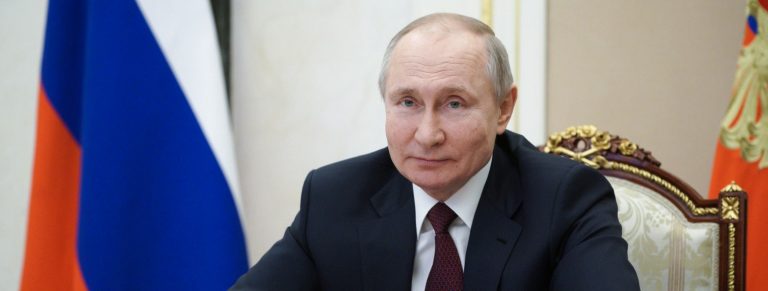 Il presidente russo Vladimir Putin in una foto del 2021.