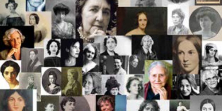 Un collage di scrittrici. Da dove nasce il pregiudizio contro le donne che scrivono (e leggono)?