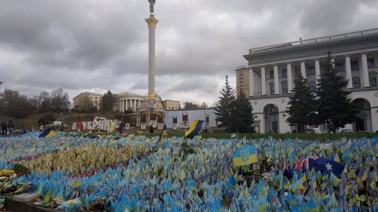 Majdan Nezaležnosti, Kyiv, ottobre 2023
