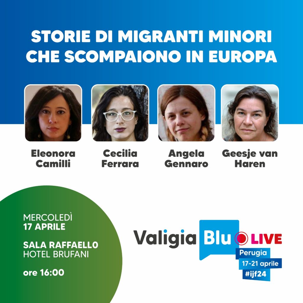 Il panel sui minori stranieri non accompagnati al festival internazionale del giornalismo di Perugia.