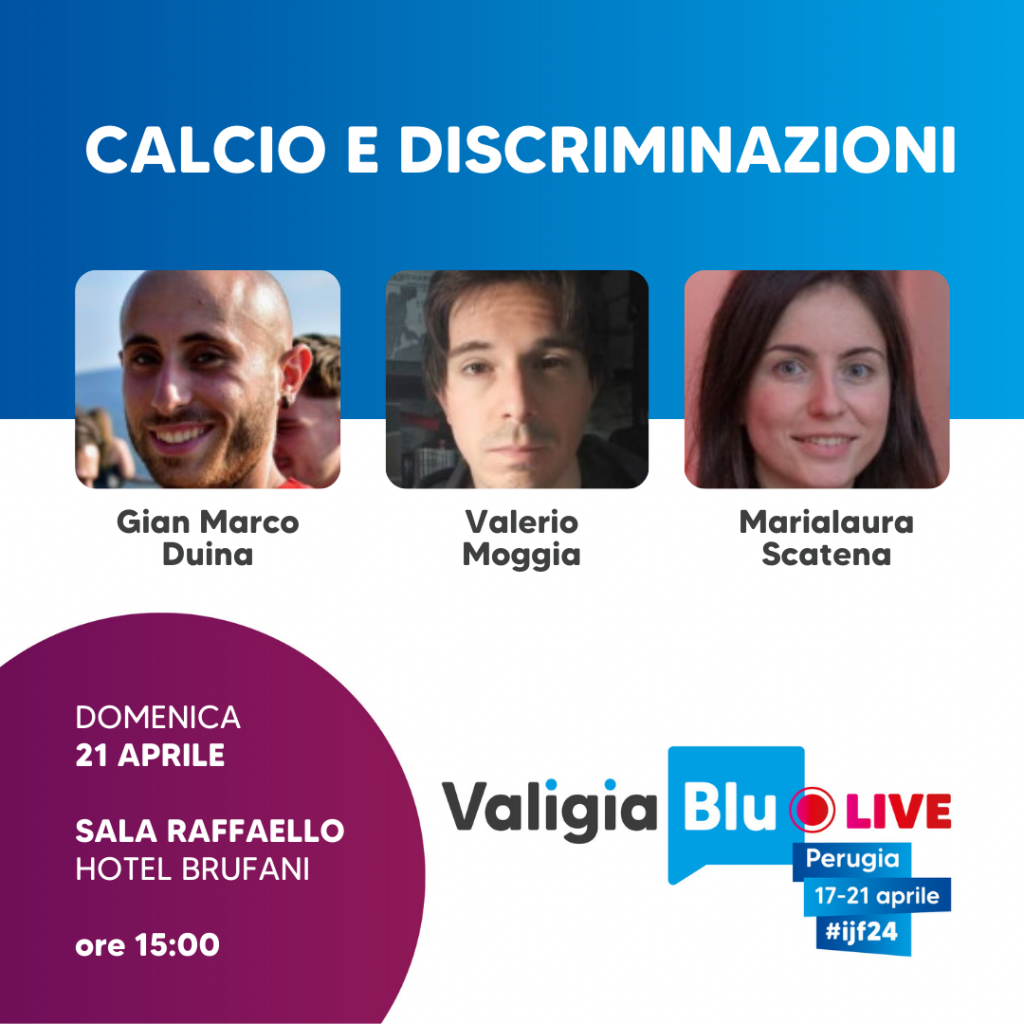 Il panel a IJF24 su calcio e discriminazioni.