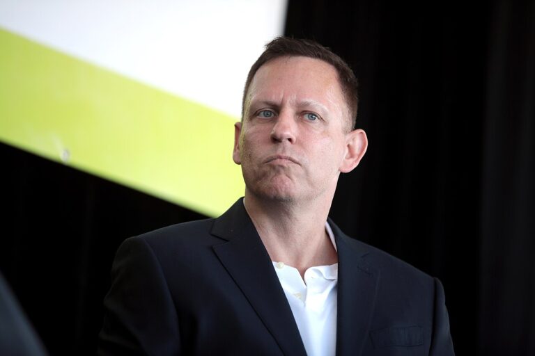 Peter Thiel durante un incontro