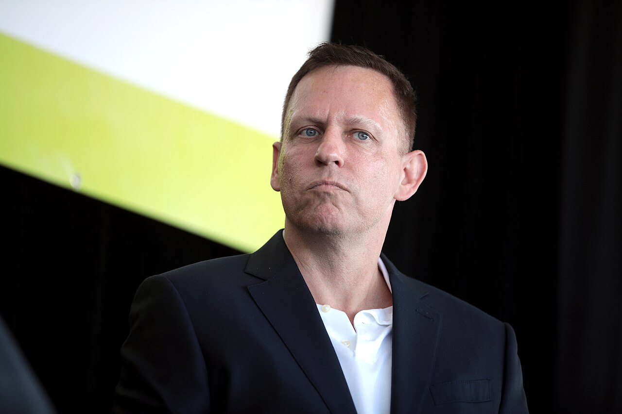 Peter Thiel durante un incontro