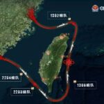 L'immagine di nodo di una corda che si stringe intorno a Taiwan, dà un messaggio preciso: secondo Pechino, la "riunificazione" (o "unificazione" come la chiamano a Taipei) è un processo forse progressivo e non immediato, ma inevitabile.