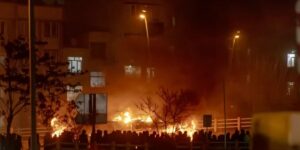 Fuoco e fiamme in Iran