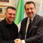 Salvini e il suprematista britannico Robinson